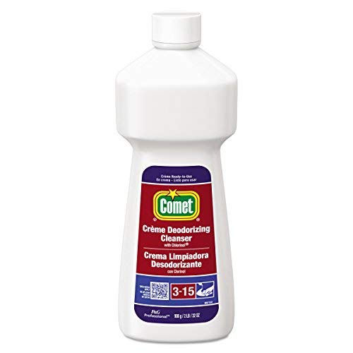 Comet 73163 Crème Deodorizing Cleanser, 32oz Bottle (Case of 10)