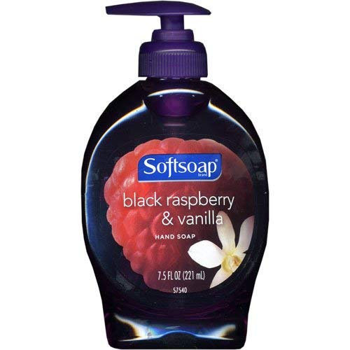 Softsoap Hand Soap Black Raspberry & Vanilla 7.50 oz (Pack of 6)