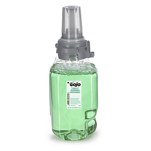 GOJO 8716-04 Botanical Foam Handwash, Botanical Fragrance, 700mL Refill, Dark Green (Case of 4)