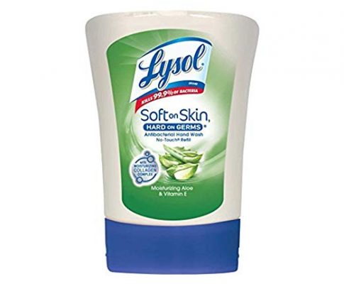 Lysol No-Touch Hand Soap Refill, 8.5 Fl Oz, Aloe Vera & Vitamin E Scent, 8 Count Review