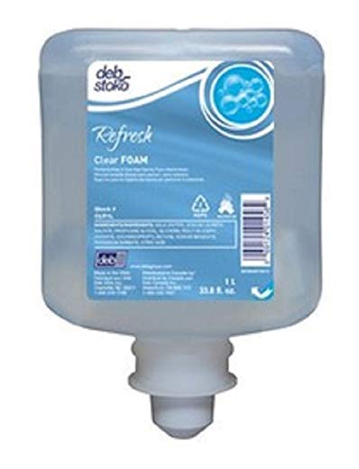 Deb Group 1 Liter Refill Clear Refresh Foam Soap