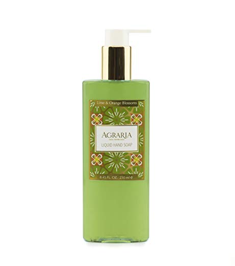 Agraria San Francisco Liquid Hand Soap, Lime & Orange Blossoms, 8.45 fl. oz.