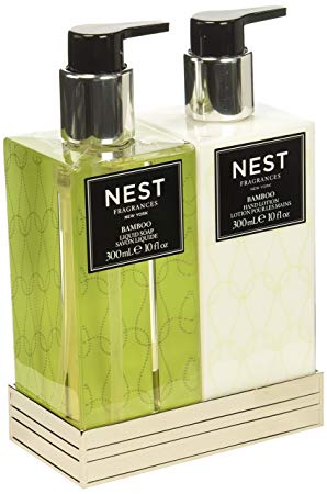 NEST Fragrances Bamboo Liquid Soap and Hand Lotion Set