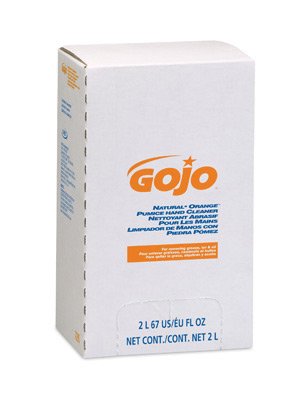 GOJO - Refill Natural Orange PRO Hand Cleaner With Pumice Scrubbing Particles - Size: 2000 ml