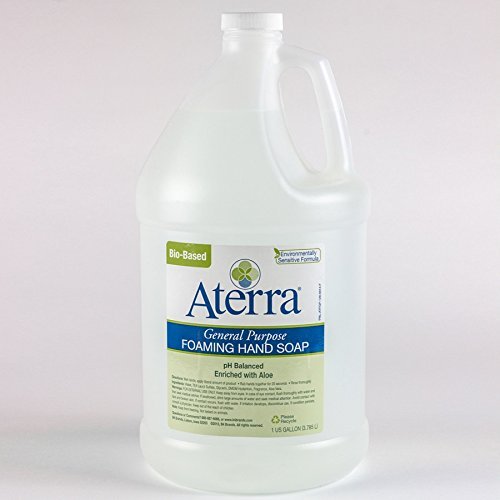 (4) 1-Gallon Bottles - Aterra Foaming Hand Soap