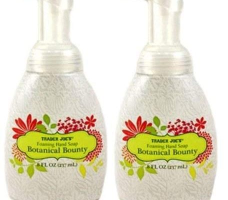 2-PACK – Trader Joe’s Foaming Hand Soap Botanical Bounty, 8 FL OZ (237 ml) Review