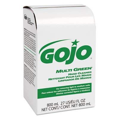 GO-JO INDUSTRIES 917212EA MULTI GREEN Hand Cleaner 800mL Bag-in-Box Dispenser Refill