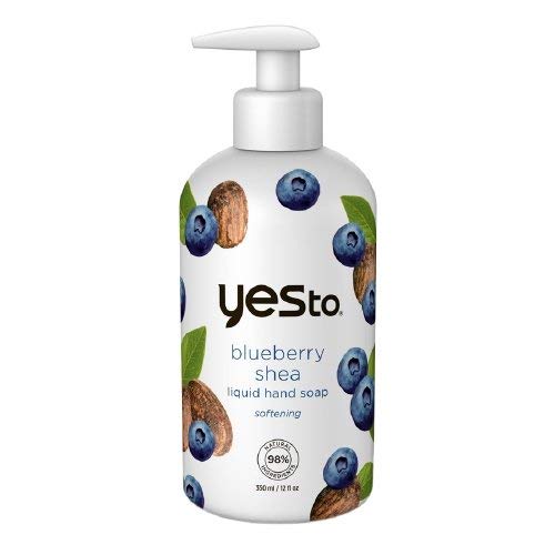 Yes to Blueberries Shea Liquid Hand Soap 12 fl oz (pack of 2)