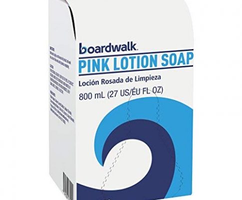 Boardwalk 8100CT Mild Cleansing Pink Lotion Soap, Floral-Lavender, Liquid, 800mL Box (Case of 12) Review