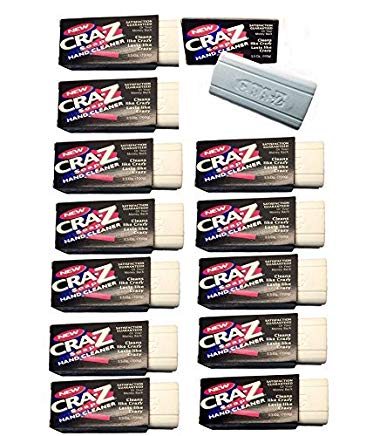 Cra-Z Soap Heavy Duty Hand Cleaner Powerful All Purpose Soap 3.5 Oz. 100g. (Value Pack of 13)