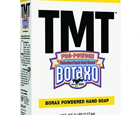 Boraxo 2561 TMT Powdered Hand Soap, Unscented Powder, 5 lb. Box, White (Pack of 10) Review