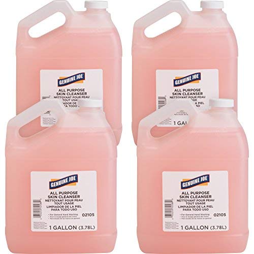 Genuine Joe GJO02105CT Janitorial Hand Soap, Skin Conditioning, Liquid (Pack of 4)