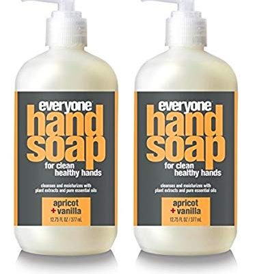 Everyone Apricot & Vanilla Hand Soap (Pack of 2) with Orange Peel Oil, Apricot Flavor, Aloe Vera, Matricaria Flower Extract and Calendula Extract, 12.75 oz Review