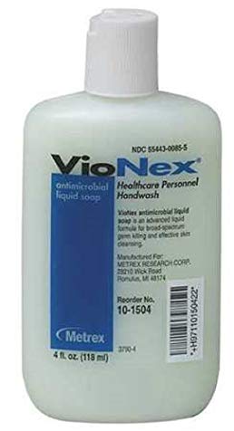 VioNex Antimicrobial Liquid Soap Healthcare Personnel Handwash 4 oz.