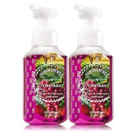 Bath&body Works Gentle Foaming Hand Soap 8.75oz. Sundrenched Vineyard Pack of 2