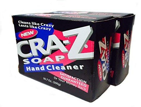 Cra-Z Soap Heavy Duty Hand Cleaner Powerful All Purpose Soap 10.7 Oz. 300g Bars,Twin-Pack with Nail Brush Review