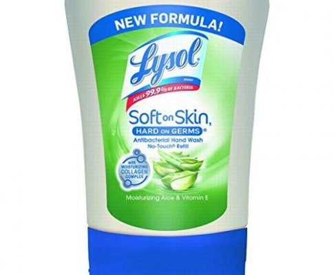 LYSOL No-Touch 00786CT Hand Soap Refill, 8.5oz, Aloe & Vitamin E (Case of 6) Review