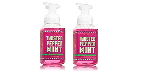 Bath & Body Works, Gentle Foaming Hand Soap, Twisted Peppermint (2-Pack)