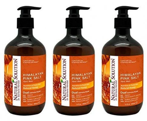Natural Solution Hand Soap, Natural Honey with Himalayan Pink Salt, Nutrition & protection, by Dr.Barbara Hendel 14 oz Each (3 Count) Review
