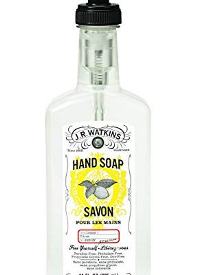 J.R. Watkins Liquid Hand Soap, Lemon, 11 ounce (Pack of 6) Review