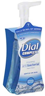 Dial 05400 7.5 Oz Spring Water Anti-Bacterial Foaming Hand Soap