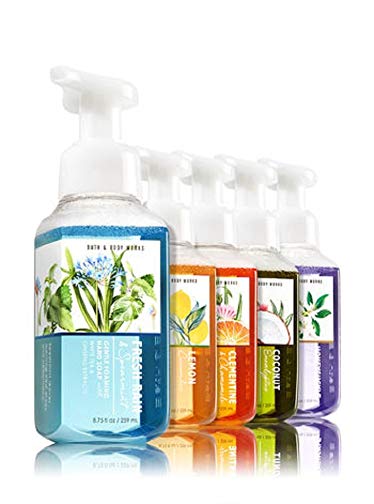 Bath & Body 5- Pack Gentle Foaming Hand Soap in PURELY FRESH