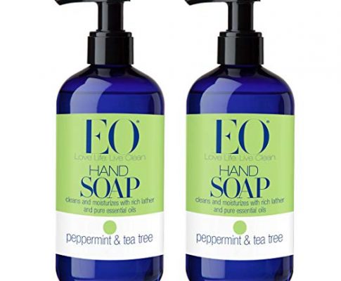 EO Botanical Peppermint and Tea Tree Liquid Hand Soap With Peppermint and Tea Tree Essential Oils, Chamomile, Calendula, Aloe and White Tea Extracts and Vitamin E, 12 oz (Pack of 2) Review