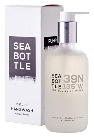 Sea Bottle Softening Hand Wash, Coastal Lavender, 8 fl. oz.