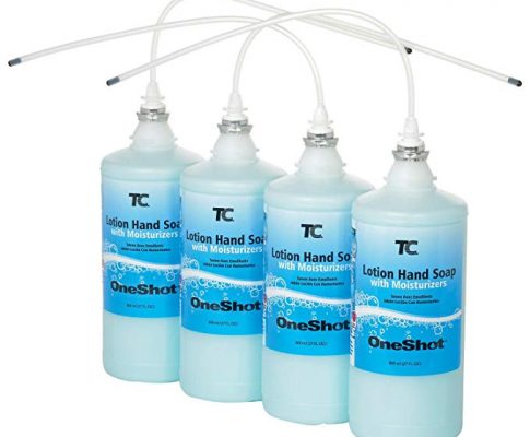 Rubbermaid FG4013111, Oneshot Liquid Hand Soap 800ml Lotion Soap With Moisturizer Refill – Lot of 4 Review