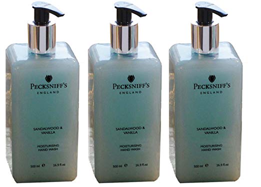 Pecksniff's Hand Wash 3 pk - Sandalwood & Vanilla