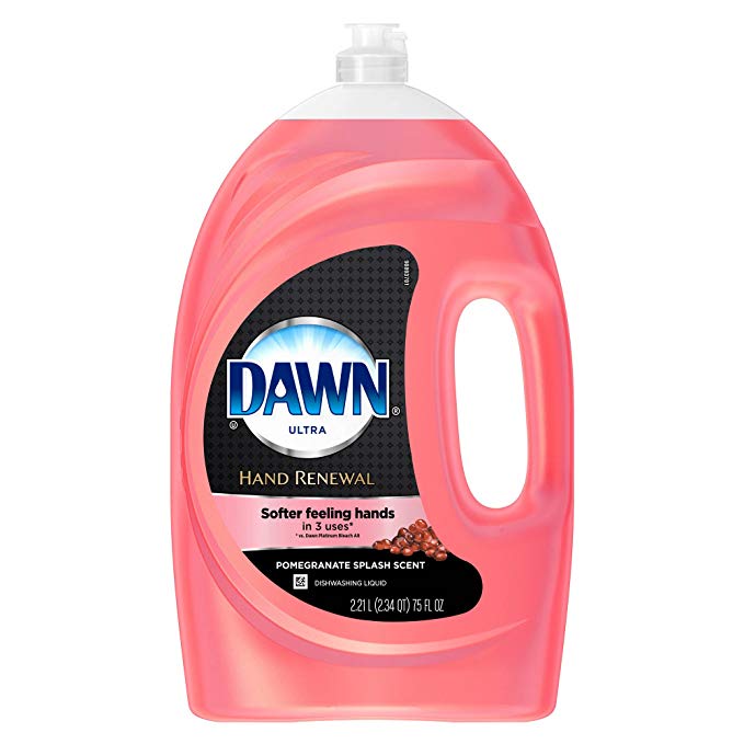 Dawn Ultra Hand Renewal, Pomegranate Splash Scent Dishwashing Liquid (75 FL)