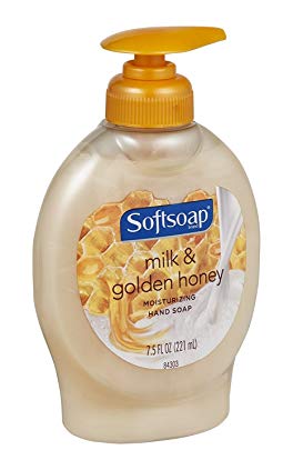 Softsoap Elements Milk Protein & Honey Moisturizing Hand Soap 7.5 oz (Pack of 12)