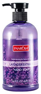 Panrosa Elements Flower Garden Series Liquid Moisturizing Hand Soap, Lavender, 16.9 Fluid Ounce