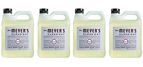 Earth Friendly, Mrs. Meyers Liquid Hand Soap Refill, 33 Oz, Lavender Scent, Pack of 4 Review