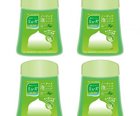 Japan Health and Beauty – Muse no-touch foam Hand Soap Refill Green Tea 250ml ¡Á 4 pieces (about 1000 times) automatic dispenser sterilization moisturizing *AF27* Review