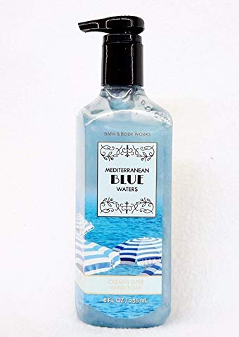 Bath and Body Works Mediterranean Blue Waters Creamy Luxe Hand Soap 8 Ounce