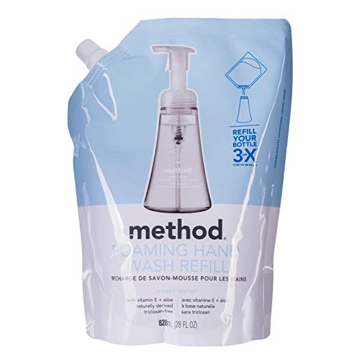 Method Foaming Hand Wash Refill, Sweet Water, 28 Ounce