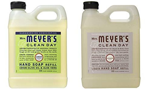 Mrs. Meyers Liquid Hand Soap Lavender & Lemon Verbena, 33 Oz Refill (Each) Review