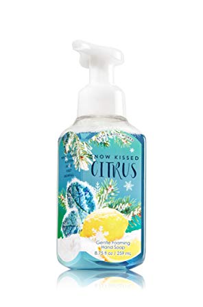 Bath & Body Works Gentle Foaming Hand Soap Snow Kissed Citrus 2016