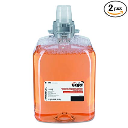 GOJO 5262-02 2000 mL FMX-20 Luxury Foam Antibacterial Handwash (2 per Case)