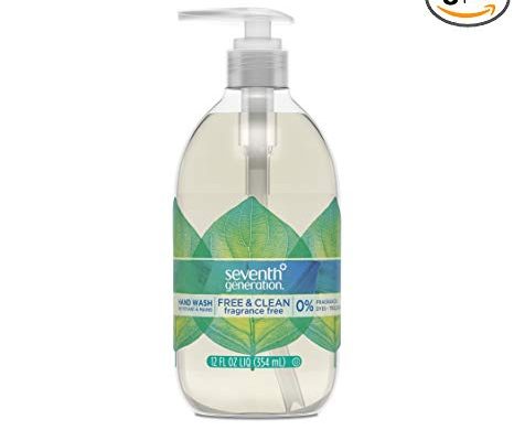 Seventh Generation Hand Wash Soap, Free & Clean Unscented, 12 Fl Oz, (Pack of 8) (Pack May Vary) Review