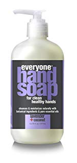 Everyone Hand Soap with Natural Botanical Ingredients and Essential Oils, Lavender and Coconut, 6 Count