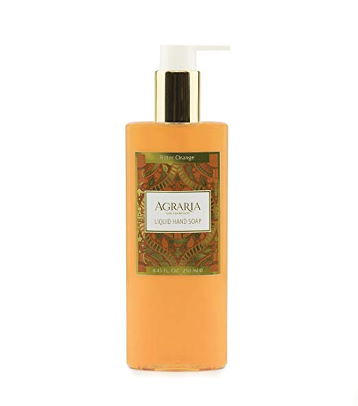 Agraria San Francisco Liquid Hand Soap, Bitter Orange, 8.45 fl. oz.