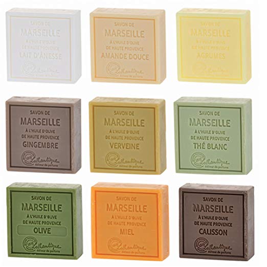 Lothantique Savon de Marseille Soap, set of 9, 100G each