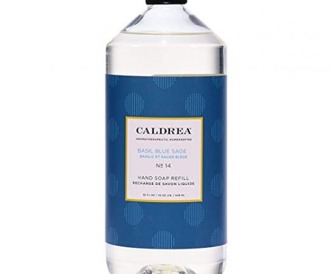 Caldrea Liquid Hand Soap Refill, Basil Blue Sage, 32 Fluid Ounce Review