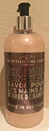 Scottish Fine Soaps Shea Butter Hand Wash, 17.5 Oz (500 ml).