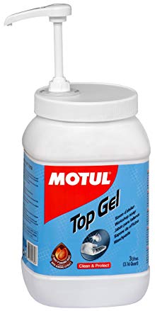 Motul 993131 Top Gel Clean and Protect Workshop Soap with Pump - 3 Liter