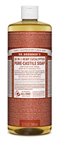 Dr. Bronner's Pure-Castile Liquid Soap - Eucalyptus, 32 oz