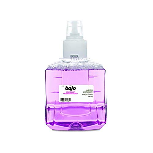 GOJO 191202CT Antibacterial Foam Handwash, Refill, Plum, 1200mL Refill (Case of 2)