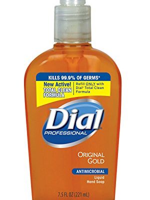 Dial Gold Antimicrobial Liquid Hand Soap, Pump, 12/7.5oz (Pack of 12) Review